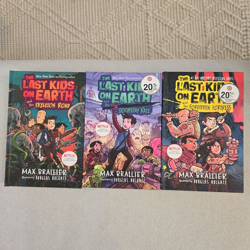 The Last Kids on Earth-3 book hardcover bundle