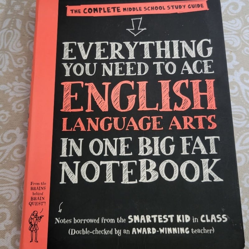 Everything You Need to Ace English Language Arts in One Big Fat Notebook