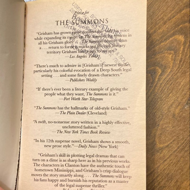 The Summons