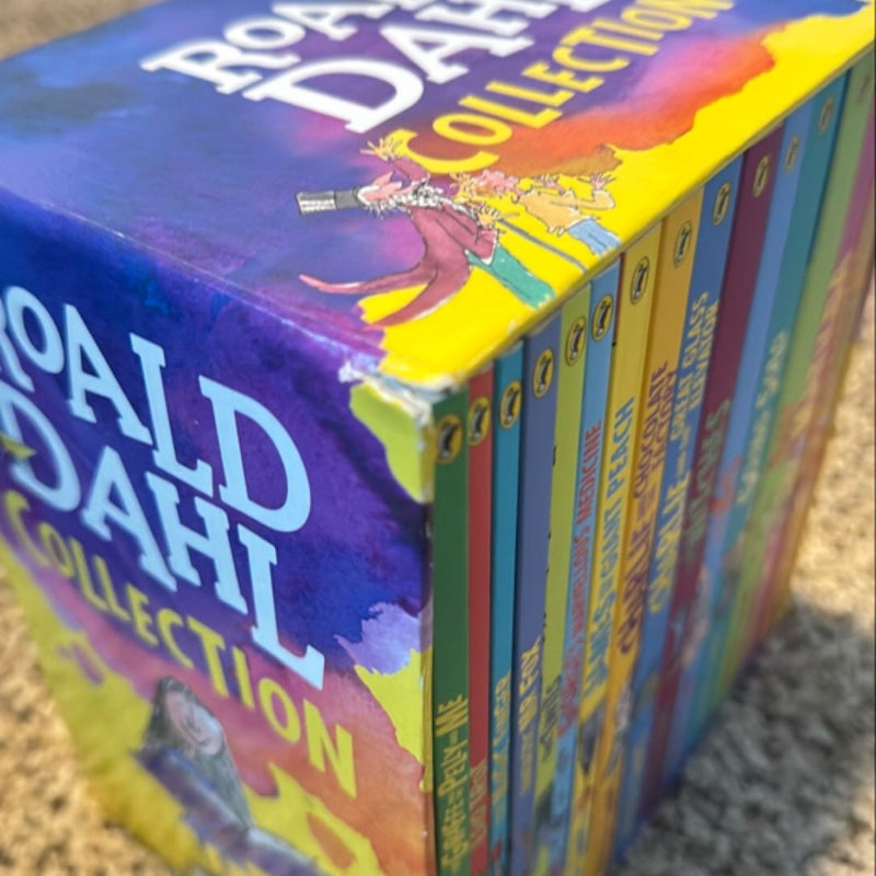 Roald Dahl 15-Book Boxed Set-PROP-RMS