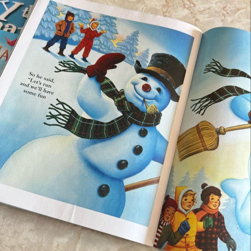 Snowman picture book bundle of 3