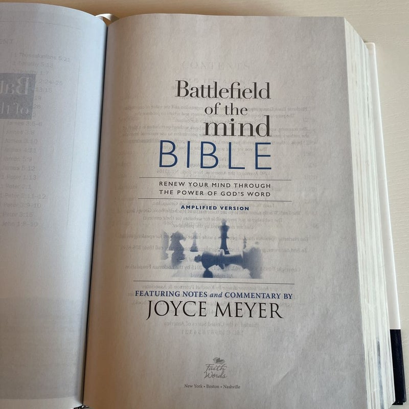 Battlefield of the Mind Bible