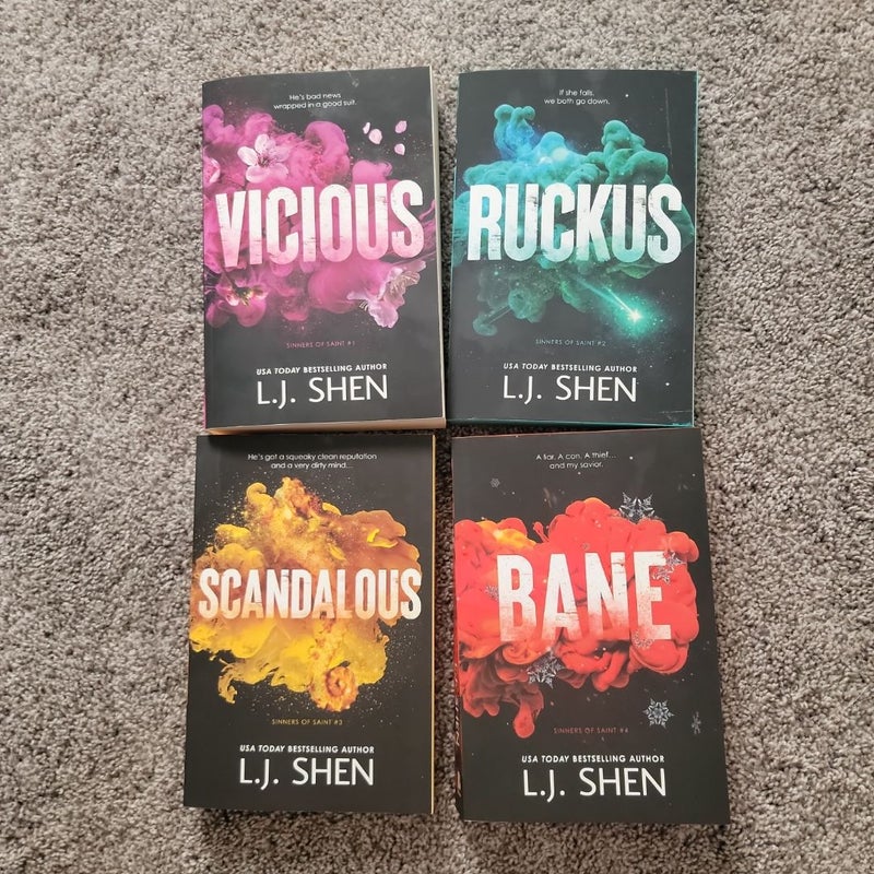 Vicious (Sinners of Saint bundle #1-4)