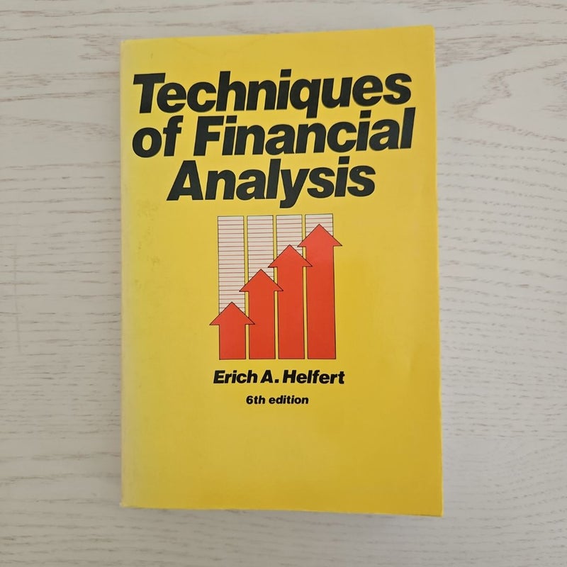 Techniques of Financial Analysis