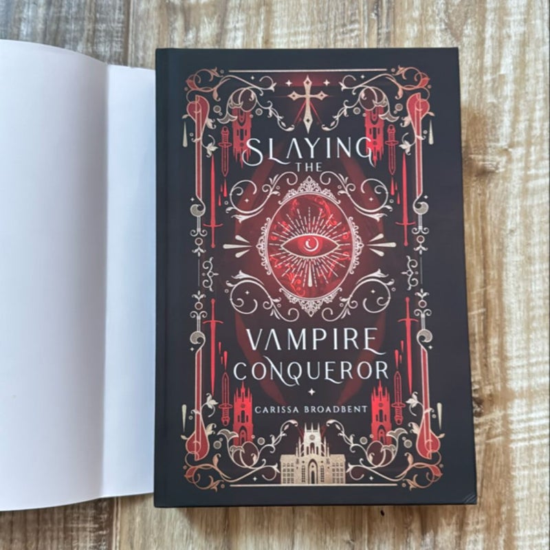 Slaying the Vampire Conqueror - SIGNED - OOP Indie Hardcover