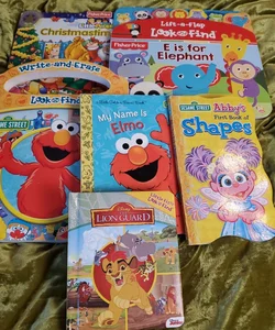 6 Book Bundle Children's Board Books 