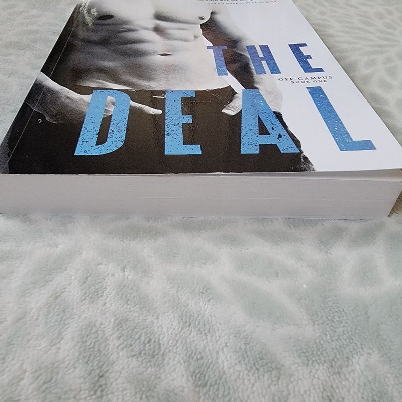 The Deal By Elle Kennedy Book OOP ORIGINAL Retired Rare Cover Romance Indie Dark