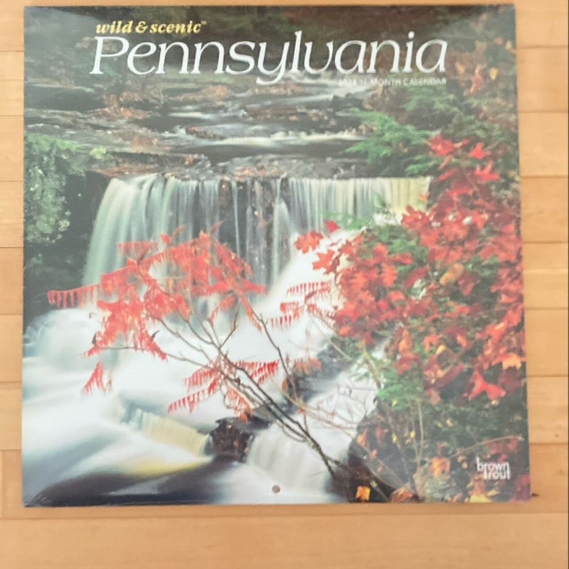 Wild and Scenic Pennsylvania 2024 16 month calendar