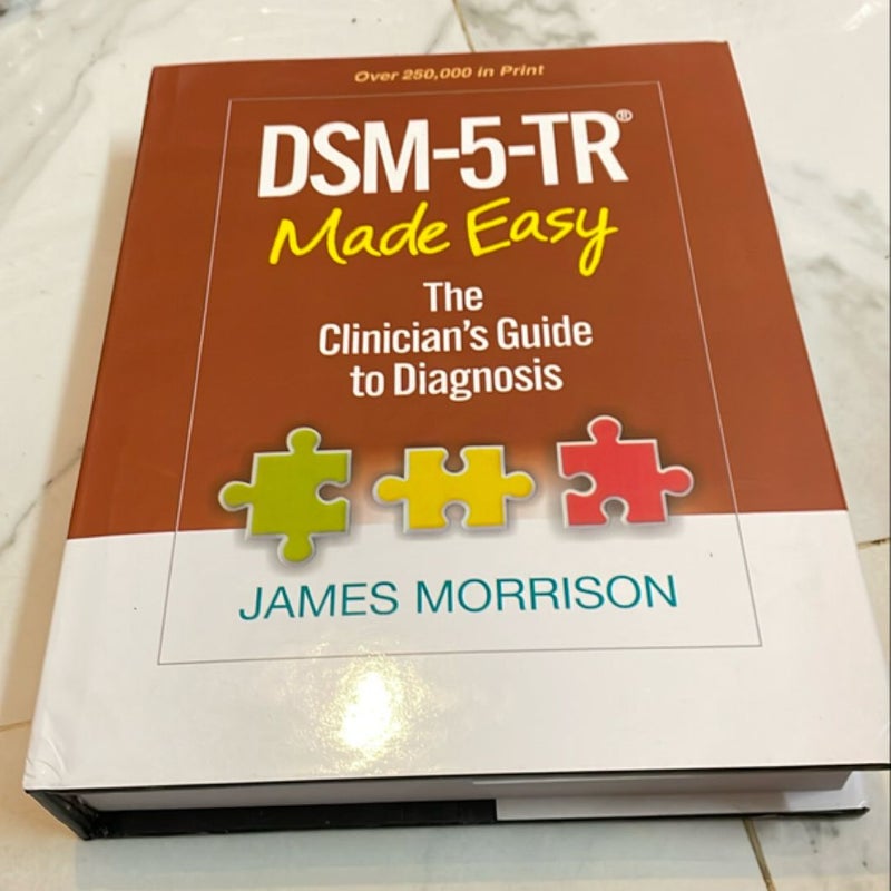 Dsm made easy the clinician guide 