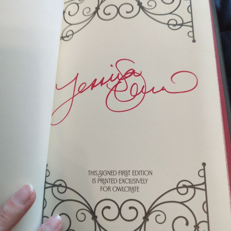 A Forgery of Roses Owlcrate Signed