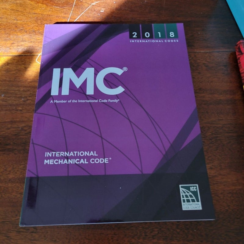 2018 International Mechanical Code