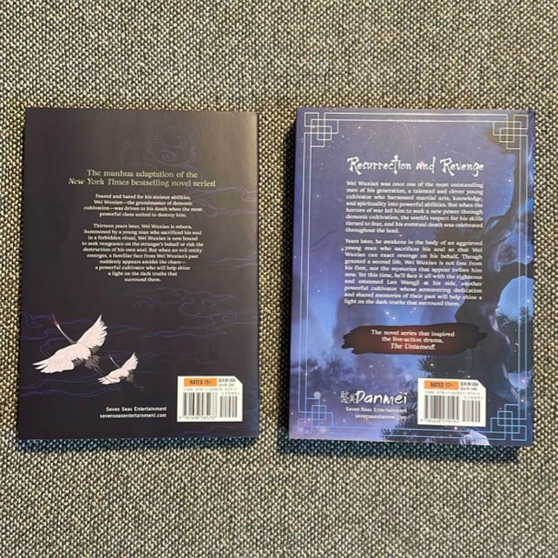 Grandmaster of Demonic Cultivation book 1 of comic & light novel