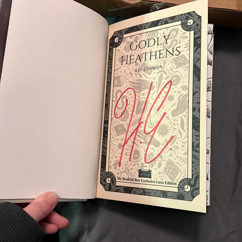 Godly Heathens (bookish box signed special edition)