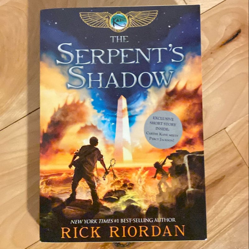 Set of 3 books The Red Pyramid Throne of Fire Serpents Shadow by Rick Riordan