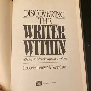 Discovering the Writer Within