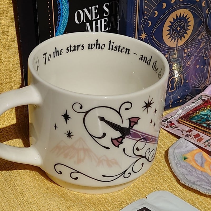 Of Jade and Dragons, Owlcrate, SIGNED, ACOTAR Mug