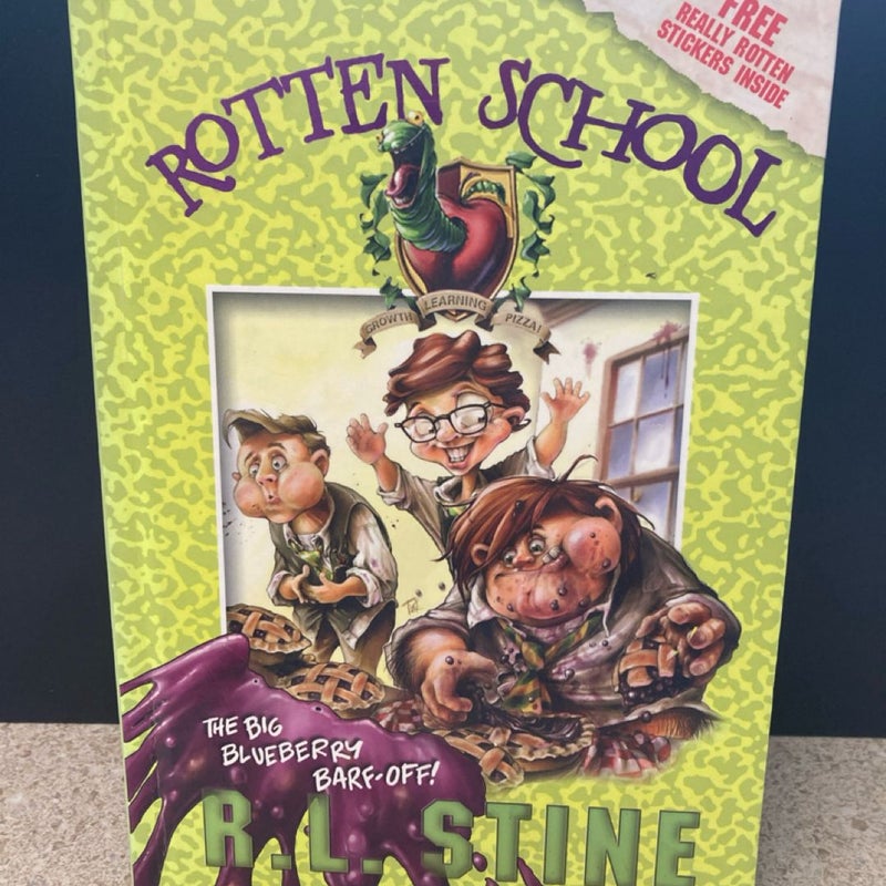 Rotten School: The Big Blueberry Barf-Off!