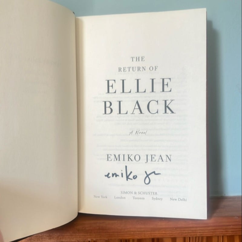The Return of Ellie Black