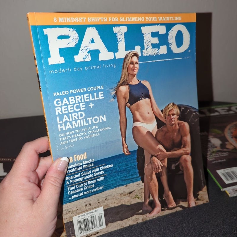 Set of 6 Paleo Magazines