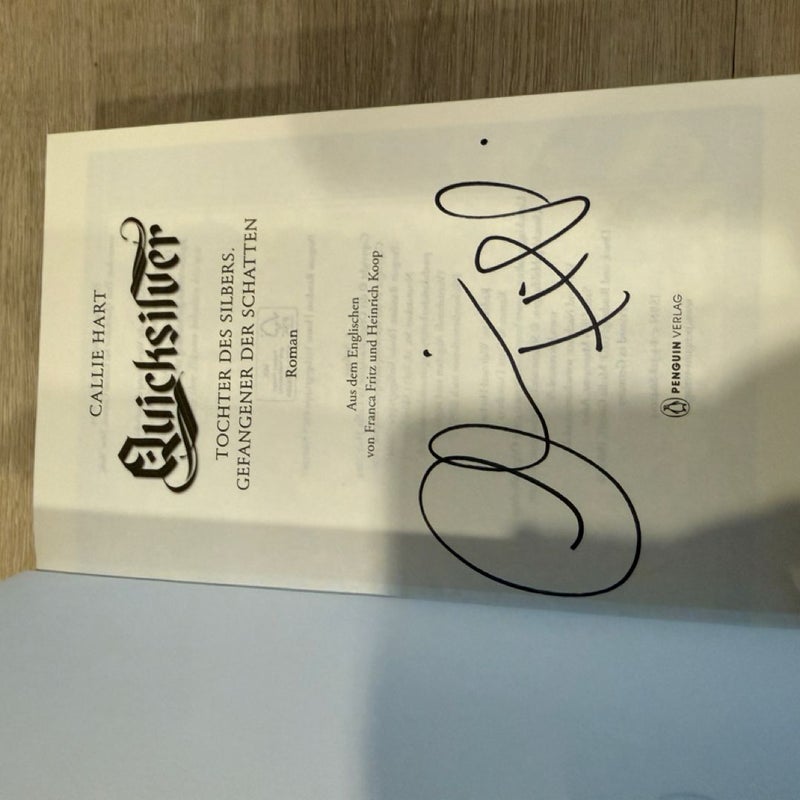 Quicksilver SIGNED German edition