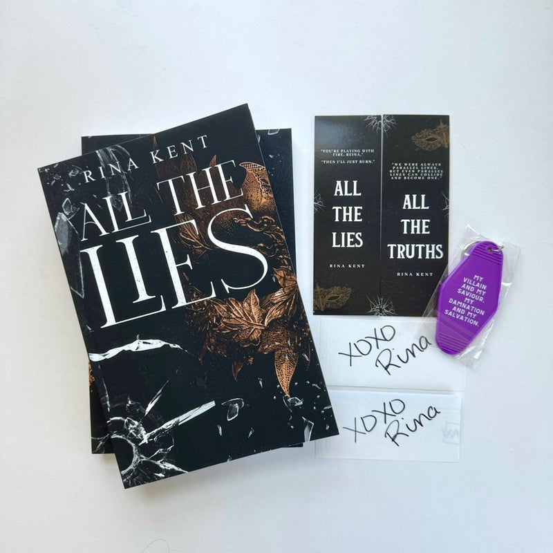 The Last Chapter All the Lies & All the Truths By Rina Kent *SIGNED*