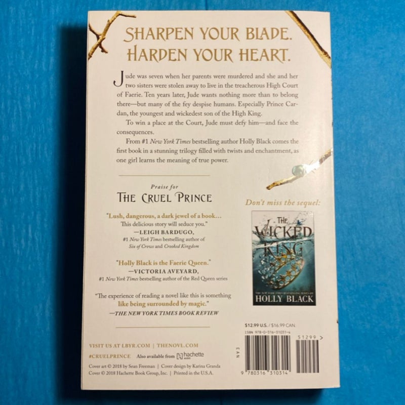 NEW Cruel Prince and Free Folk of Air Bookmark