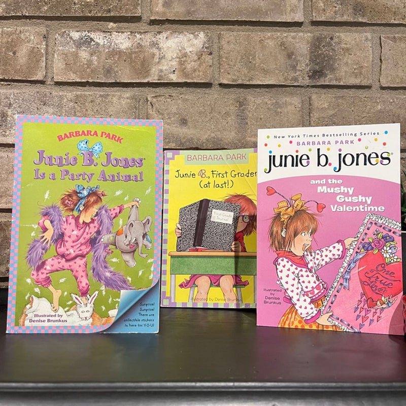 Junie B. Jones 3 book set