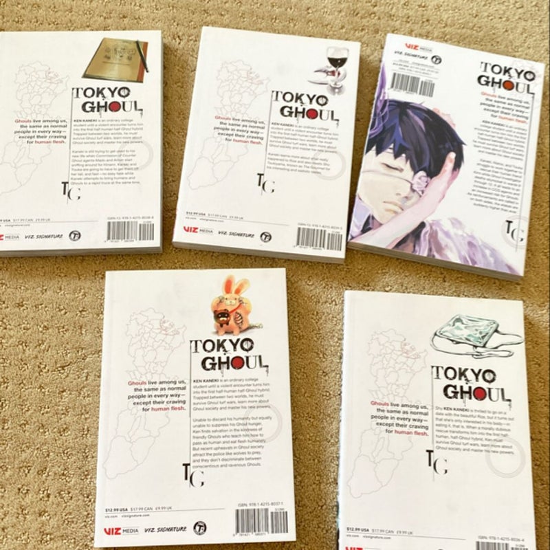 Tokyo Ghoul, Vol. 1-5