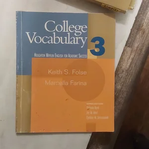 College Vocabulary 3