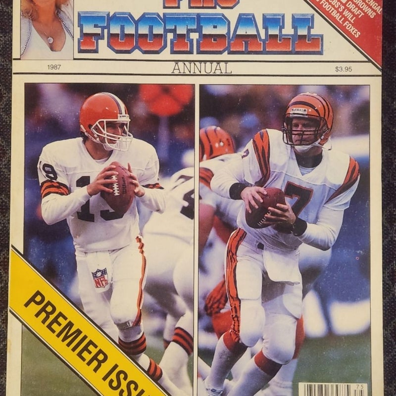 Lindy's Pro Football Annual 1987 Premier Issue