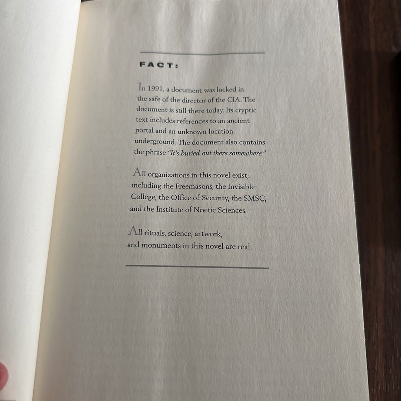 (First Edition) The Lost Symbol
