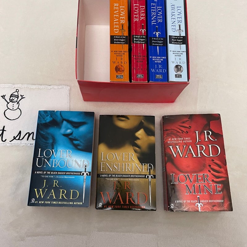 Black Dagger Brotherhood Box Set + Lover Mine