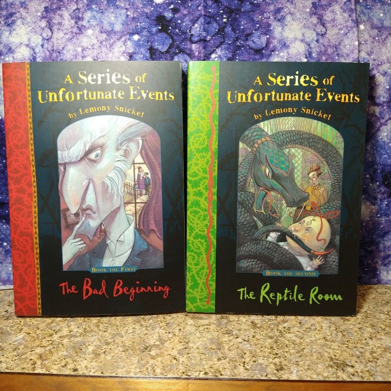 The Bad Beginning series (1-11,13)
