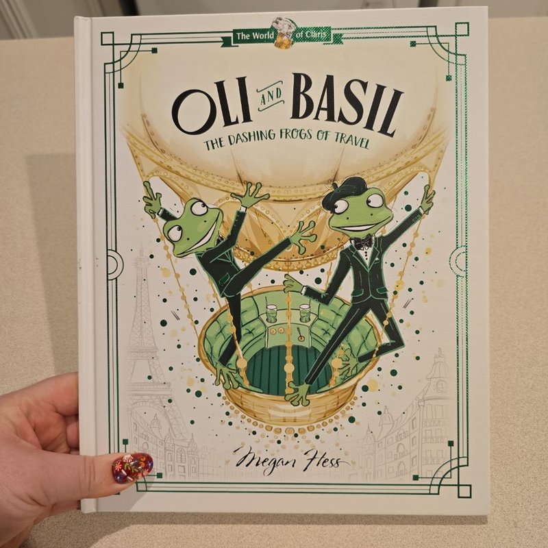 Oli and Basil: the Dashing Frogs of Travel