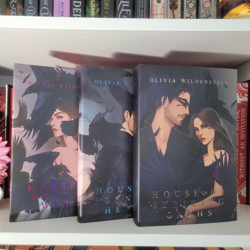 Bookish Box The Kingdom of Crows Series 1-3