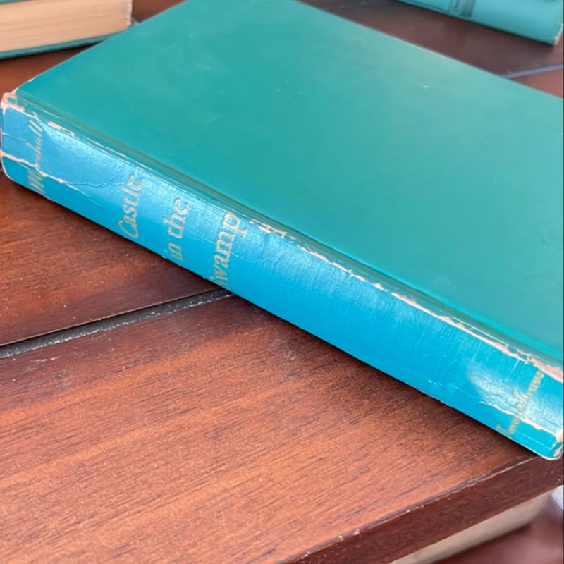 Vintage Bundle Set of 4 Books - Green Blue