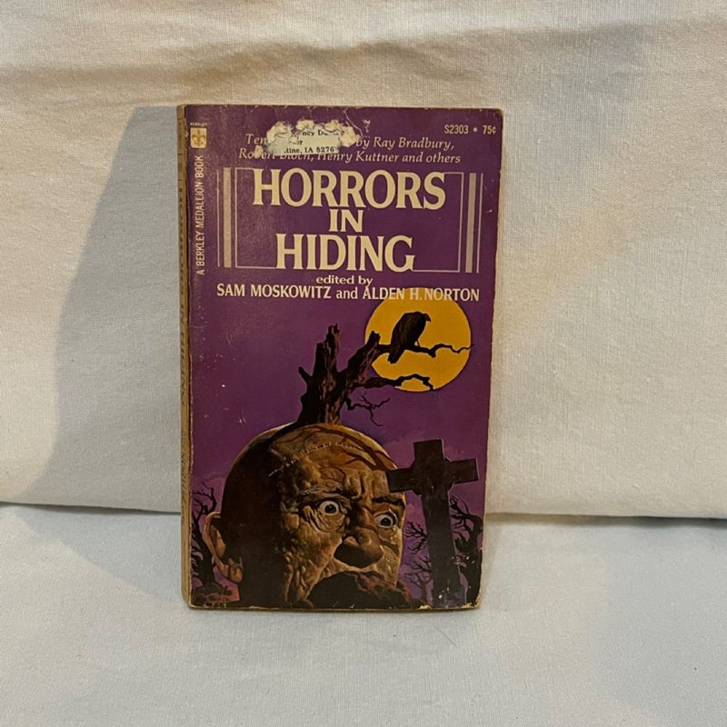 Horrors in Hiding anthology