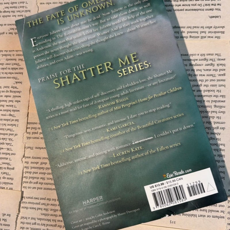 Shatter Me Set