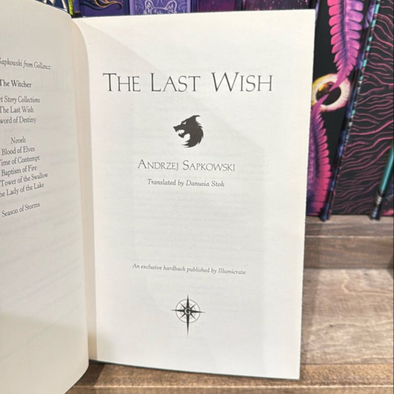 The Last Wish Illumicrate edition