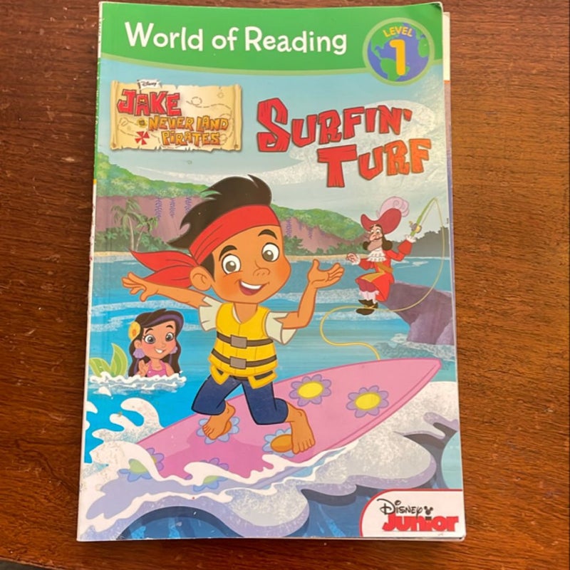 World of Reading: Jake and the Never Land Pirates Surfin' Turf