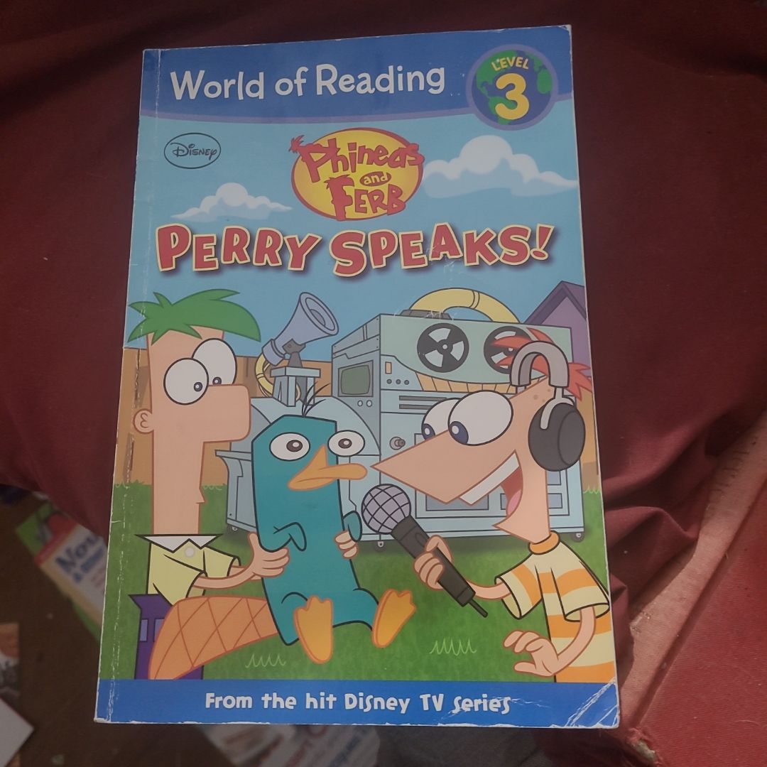 Phineas and Ferb Reader Perry Speaks!