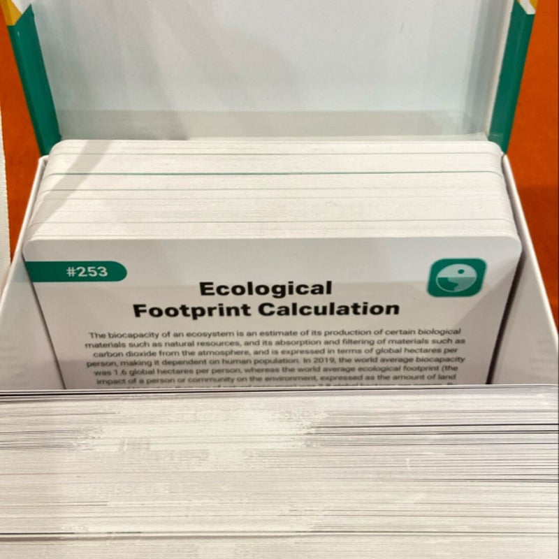 AP Environmental Science Flashcards, Fourth Edition: up-To-Date Review + Sorting Ring for Custom Study