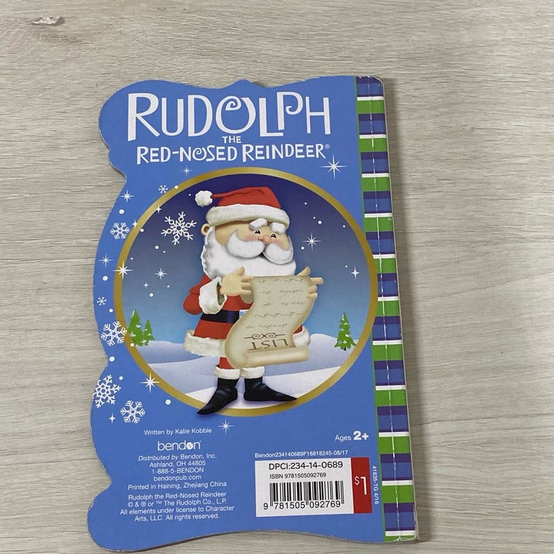 Lot of Three Rudolph the Red Nosed Reindeer Board Books