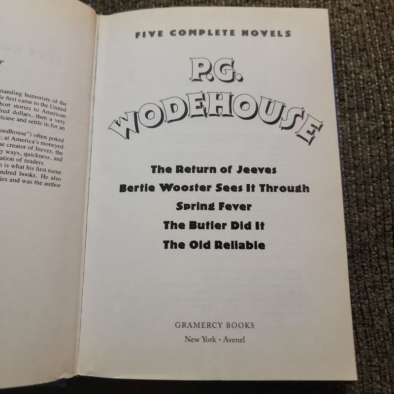 P. G. Wodehouse