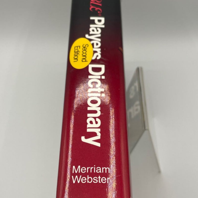 The Official Scrabble Players Dictionary second edition