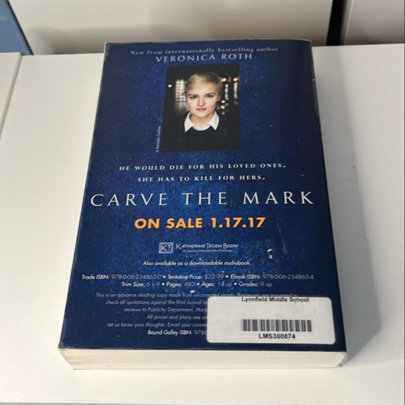 Carve the Mark - Advance Reader Copy 