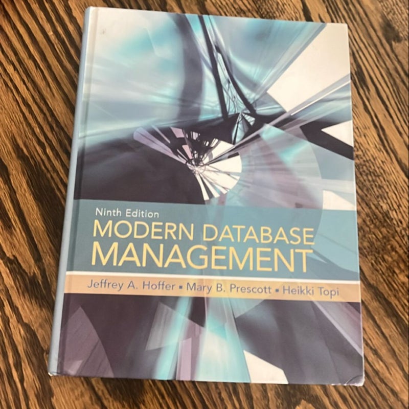 Modern Database Management