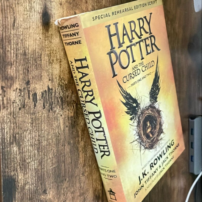 Harry Potter and the Cursed Child Parts One and Two (Special Rehearsal Edition Script)