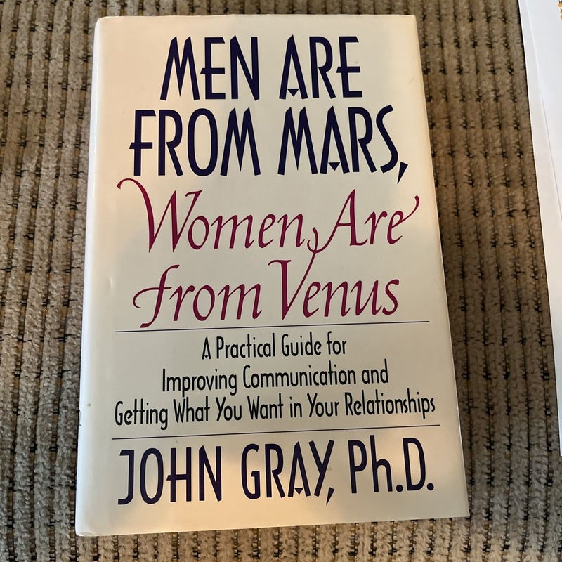 Men Are from Mars, Women Are from Venus by John Gray, Paperback