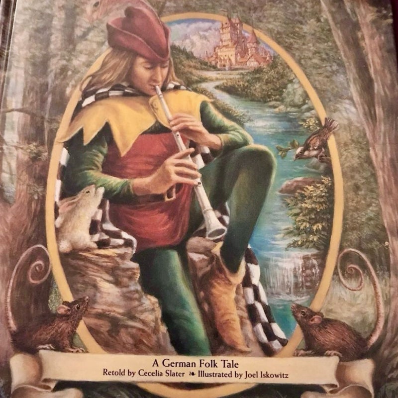 Vintage 1993 The Pied Piper A German Folk Tale HC Book
